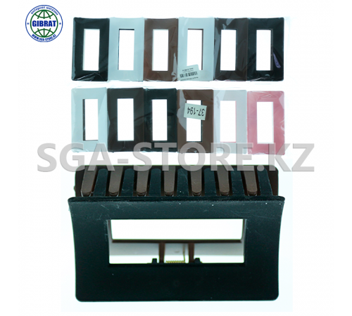 Набор заколок "Краб" в упаковке-12шт.TК 37-194