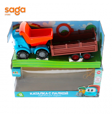 Машина музыкальная "Лёва Грузовичок с прицепом" 1/72 BB660-D