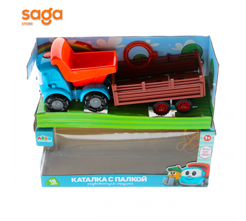 Машина музыкальная "Лёва Грузовичок с прицепом" 1/72 BB660-D