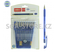 Ручка шариковая "UNIМAX G-Gold 0/7", синий, 0.7мм.