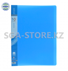 Файл пластиковый, с вкладышами, А4, 10л.