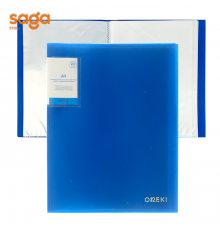 Файл пластиковый А4, 20л с вкладышами 1/120