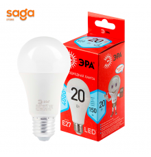 Лампочка 20w, E27, ЭРА