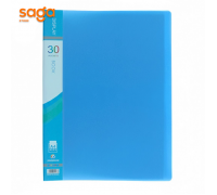 Файл пластиковый, с вкладышами, А4, 30л.