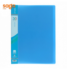 Файл пластиковый, с вкладышами, А4, 30л.