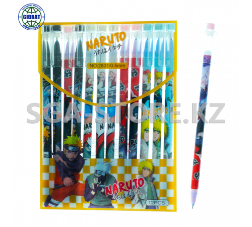 Ручка стираемая, синяя, в упаковке-12шт. 2801