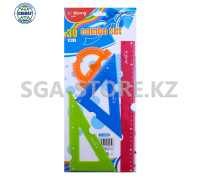 Линейки в наборе "YaLong", 30см, пластиковые, YL 33002