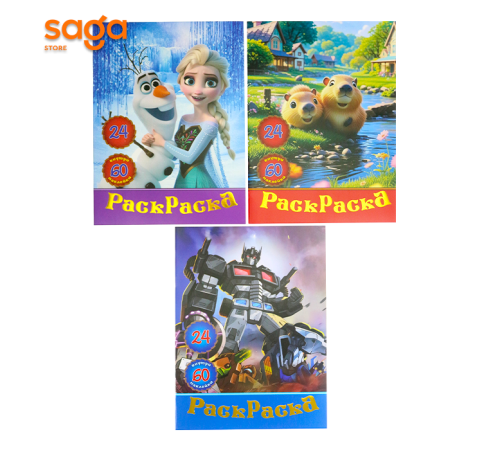 Раскраска, формат-А4.  24/60 TSB-24