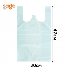 Пакет/Майка белый 5-нан 1/50 в пачке 90шт