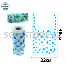 Пакет/Майка с ручками, в мешке 36 рулонов, 2-нан/220х400мм, 551гр.