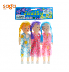 Кукла в салафане Jennifer 3х 803.