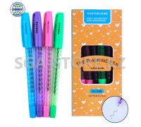 Ручка шариковая "Diamond", черный, в упаковке-50шт, 0,7мм,  2208