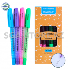 Ручка шариковая "Diamond", черный, в упаковке-50шт, 0,7мм,  2208