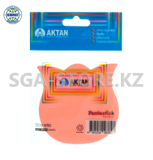 Бумага для записей/стикеры "Фигура" 76*76мм, 100л.