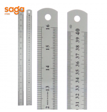 Линейка металлическая, длина-40см, 4055