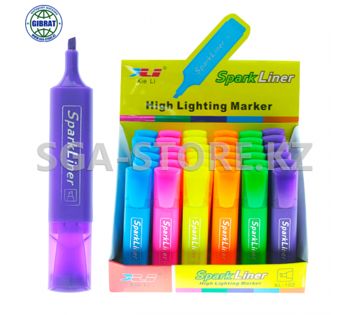 Маркер выделяющий "JIAN", в блоке-36шт, 102-36