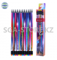 Карандаши чернографитные "НВ Braden 521", в упаковке-12шт.