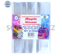Обложка для школьных учебников, 140 микрон, 10шт, 37,5*25см.