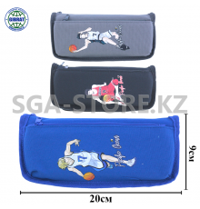 Школьный пенал "Баскетбол", количество отделений-2шт. 5860