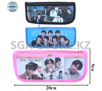 Школьный пенал "BTS", количество отделений-2шт. 5278