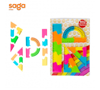 Линейки в наборе-4шт, пластиковый 20см, 1825.