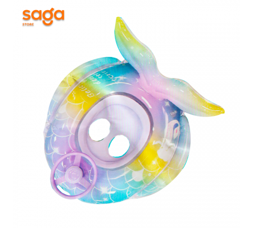 Надувной круг для плавания с ножками 27*21