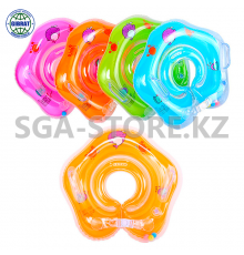 Надувной круг на шею для купания малышей