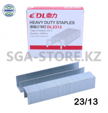 Скобы "DL" 23/13, в коробке-10 пачек, в пачке-1000шт.