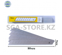 Лезвие запасные для канцелярских ножей 10шт.