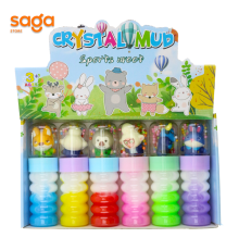 Лизун с игрушкой «Животные» для детей, в упаковке 6/108 215526-1