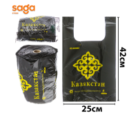 Пакет/Майка Гигант 3-нан 2000гр 1/15 "Казахстан-Арман" черный 250*420мм