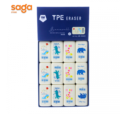 Стёрка-Ластик "Eraser", 36шт. 36х 05422.