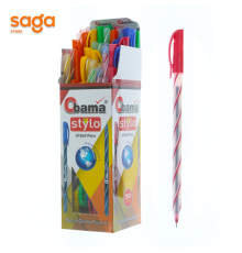 Ручка шариковая синяя, Обама/Obama"Stylo", 0,7мм, в коробке 50/1000/4000