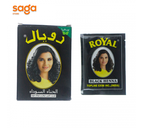 Хна Черный Корона для любых типов волос в упаковке 7шт