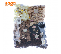 Резинки сердечки,звезда P2883 50х (блок)