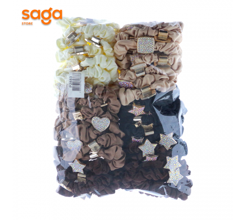 Резинки сердечки,звезда P2883 50х (блок)