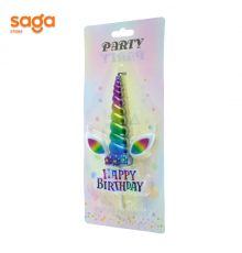 Топпер свеча ЕДИНОРОГ 0029.