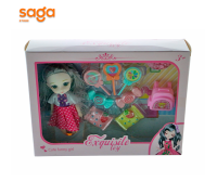Кукла "Lolly Sweet" с конфетками 24*18*4,5см.1/288 YX205B Руки-ноги гнутся.