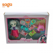 Кукла "Lolly Sweet" с конфетками 24*18*4,5см.1/288 YX205B Руки-ноги гнутся.