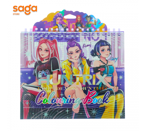 Раскраска Huntrix 1/80 BC-255-4