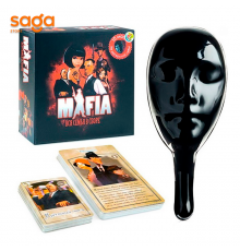 Настольная игра "Мафия" с масками.30*30*13,7см.1/48 0134R-100