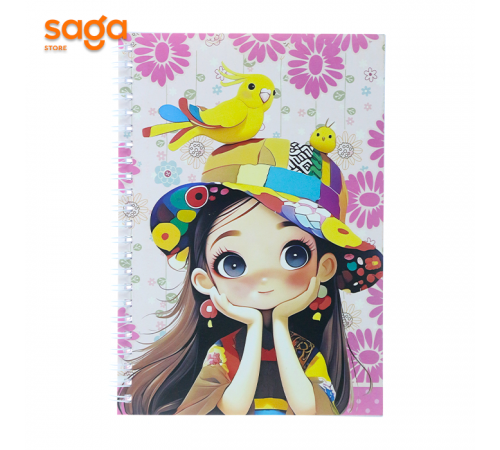 Блокнот детский пружина формат-А5-119 1/4/240