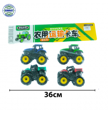 Машина Трактор в наборе-4х 669-17