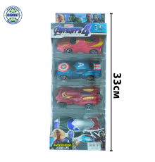 Машина Мстители в наборе-4шт. 546-122