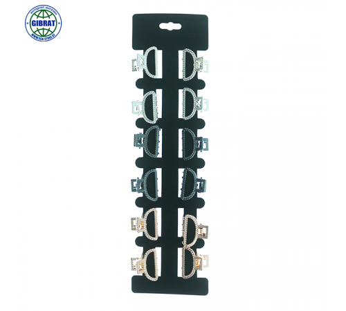 Набор заколок "Краб" в упаковке-12шт. 39-92