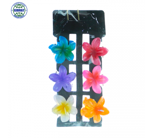 Набор заколок "Краб" в упаковке-6шт. 39-111