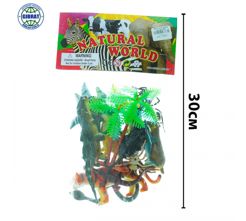 Игровые фигурки диких животных 300.