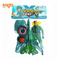 Набор военный Real Heroes 88988.