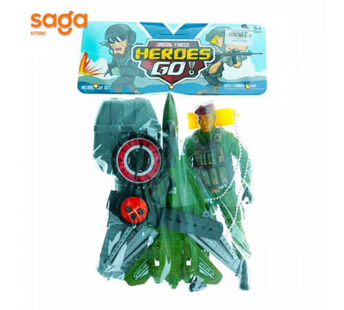 Набор военный Real Heroes 88988.