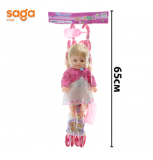 Кукла борн с коляской 36066.